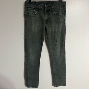 Women’s J Brand Arcane Jeans Size 32 Ankle Pants Stretch Slim Mid‎ Rise Black